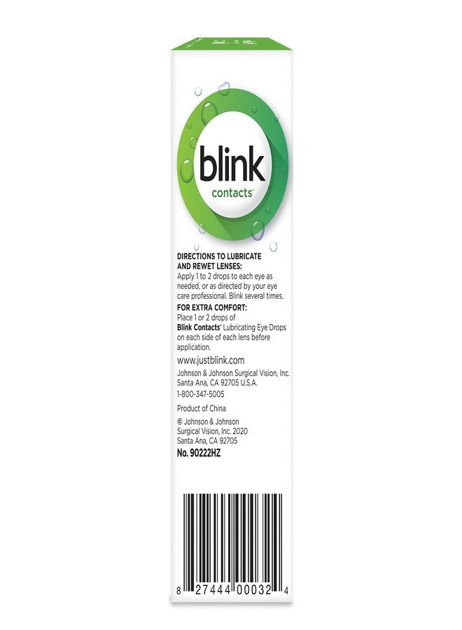 Blink Contacts Lubricant Eye Drops, 0.34 oz (Pack of 4) - Image 5